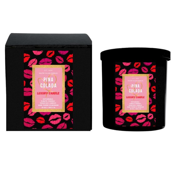 PINA COLADA LUXURY CANDLE - Picture 1 of 2